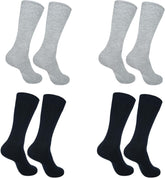 Mens Dress Socks|Trouser Socks Stretchy Professional and Casual Wear Socks|Everyday Comfort Socks|Pack of 4